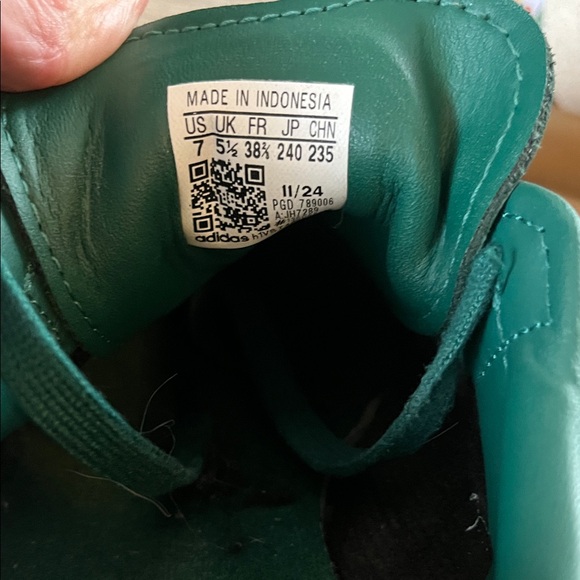 Green Floral Liberty London Samba’s - Picture 6 of 6